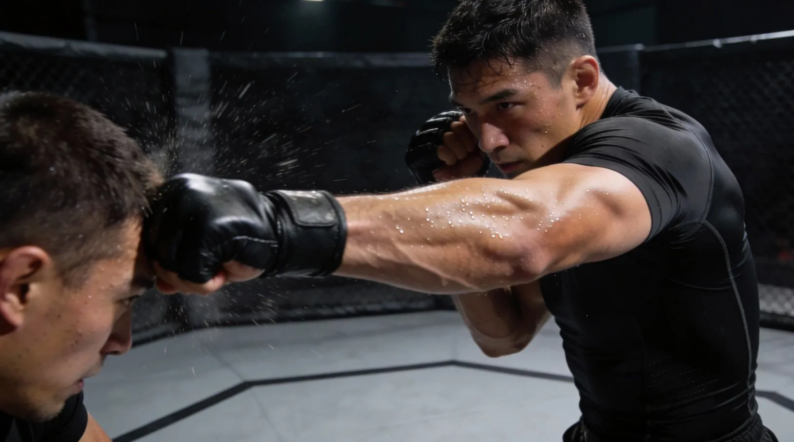 Удары локтями в ММА техника и применение в бою