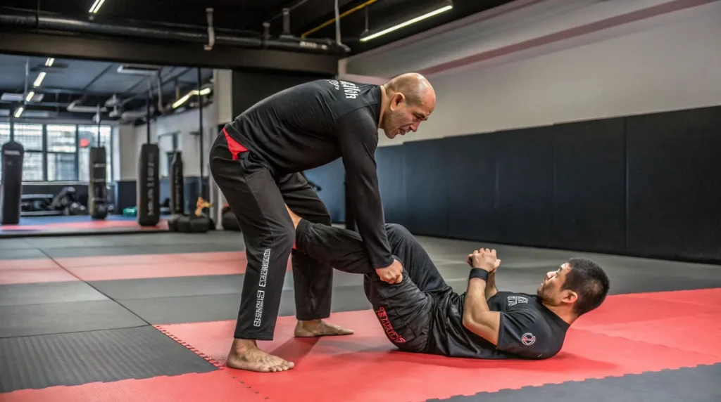 Как вставать из партера в ММА техника для новичков